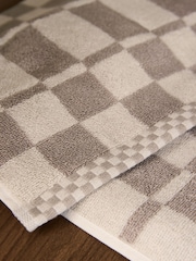 Natural Check Towel - Image 3 of 4