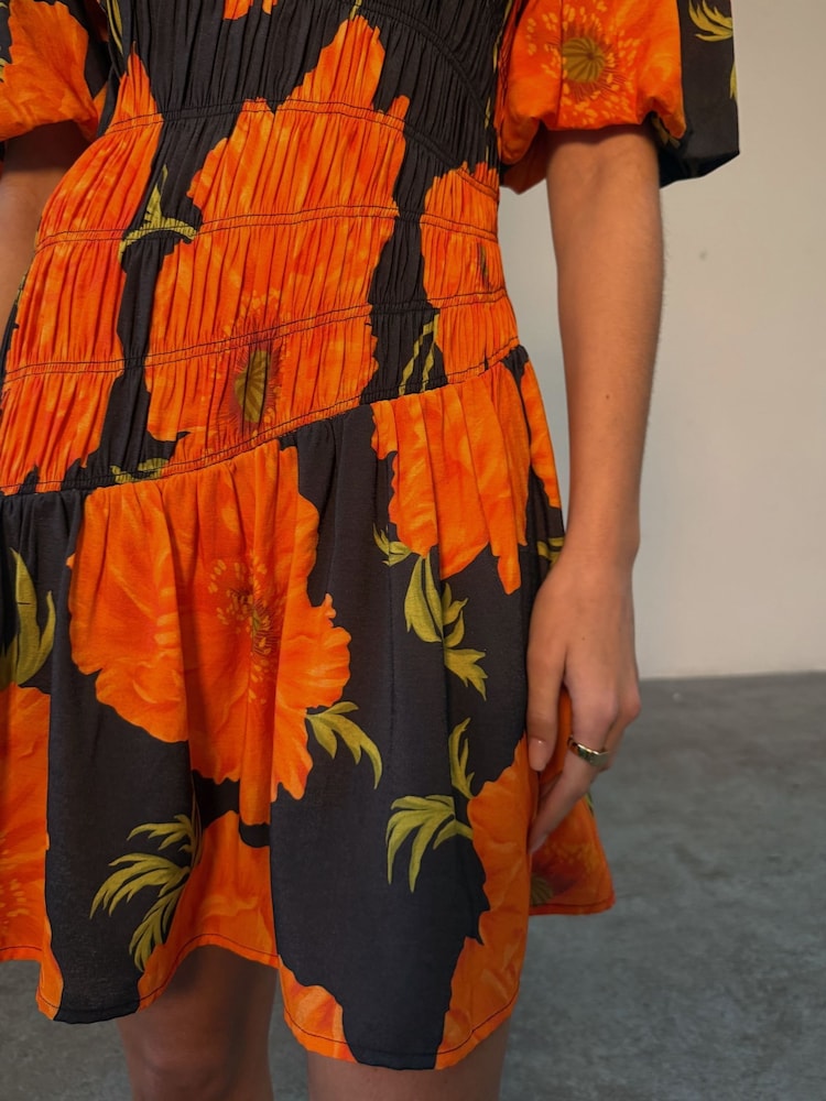 Buy Never Fully Dressed Black Black Poppy Mini Nara Dress from Next USA Buy Never Fully Dressed Black Black Poppy Mini Nara Dress from Next USA