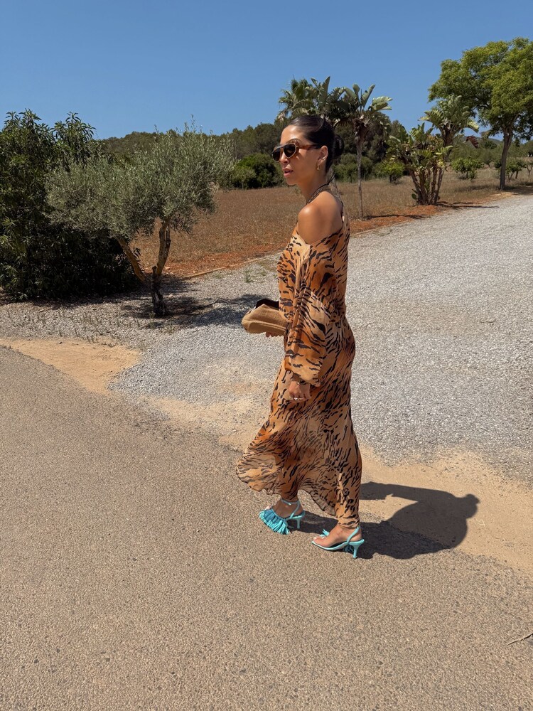 brown tilly dress Never Fully Dressed Plus Tilly off shoulder plisse maxi dress in chocolate