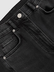 Verwaschenes Grau - Reiss Molly Barrel-Leg Seam Jeans - Bild 7 von 7
