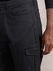 Marineblau - Reiss Robinson Cotton-Lyocell Cargo Trousers - Bild 4 von 6