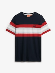Футболка в полоску из 100% хлопка Superdry Essentials - Image 5 of 6