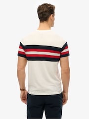 Superdry 100% Cotton Essentials Stripe T-Shirt - Image 2 of 6