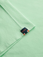 Superdry Green Classic Essential 100% Cotton T-Shirt - Image 5 of 5