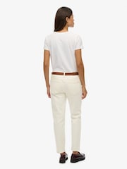 Superdry White Slim Mid Rise Jeans - Image 2 of 7