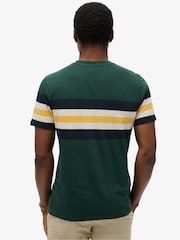 Футболка в полоску из 100% хлопка Superdry Essentials - Image 2 of 6