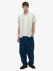Superdry Green Oxford Short Sleeve Shirt - Image 3 of 4