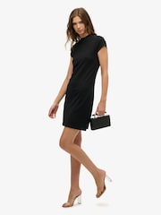 Superdry Black Chrome Corset Cami Mini Dress - Image 2 of 7