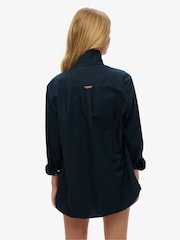 Camisa Oxford básica oversize de algodón 100 % de Superdry - Imagen 2 de 6