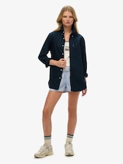 Camisa Oxford básica oversize de algodón 100 % de Superdry - Imagen 3 de 6