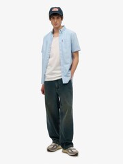 Superdry 100% Cotton Oxford Short Sleeve Shirt - Imagen 3 de 4