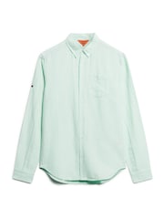 Superdry Blue Oversized Studios Button Down Shirt - Image 5 of 6