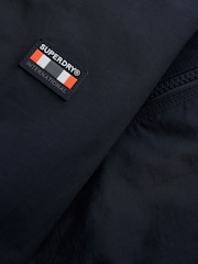 Superdry Blue Oversized Nylon Harrington Jacket - Image 6 of 6