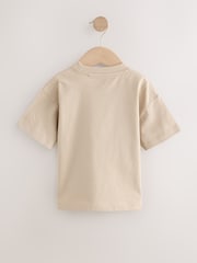 Stone Dinosaurs 100% Cotton Short Sleeve Graphic Print T-Shirt (3mths-8yrs) - Image 2 of 4