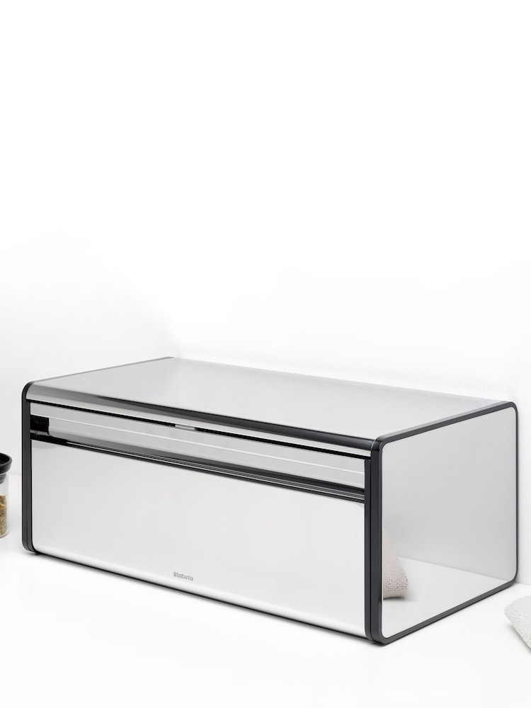 Brabantia Brilliant Steel Fall Front Bread Bin - Image 2 of 6