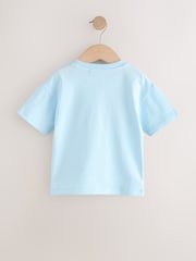 Blue Birthday Short Sleeve Graphic Print T-Shirt (3mths-7yrs) - Image 2 of 4