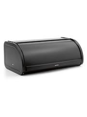 Brabantia Matt Black Roll Top Bread Bin - Image 5 of 5