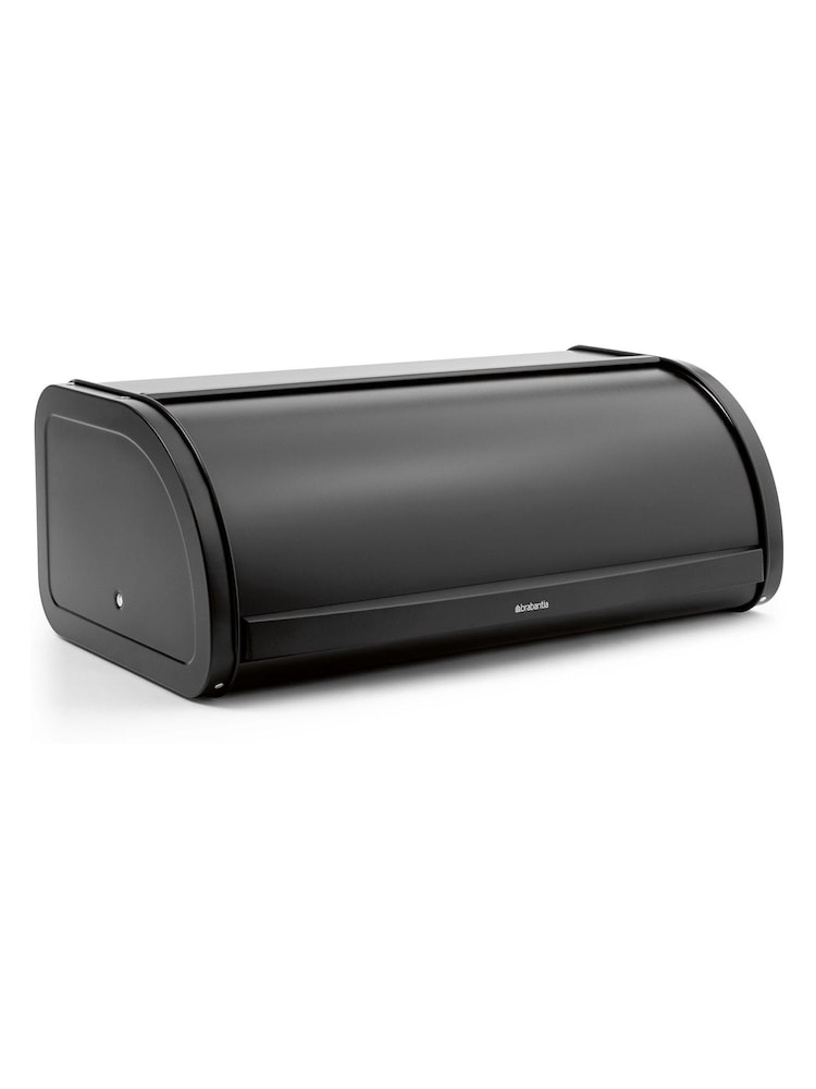 Brabantia Matt Black Roll Top Bread Bin - Image 5 of 5