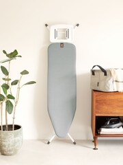Brabantia Metallised Ironing Board Size B with Solid Steam Iron Rest - Image 1 of 6