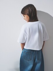 The Set Neutral/Black 4 Pack Heavy Weight Skater T-Shirts - Image 4 of 7