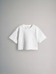 The Set Neutral/Black 4 Pack Heavy Weight Skater T-Shirts - Image 7 of 7