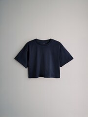 The Set Blue/Grey 4 Pack Heavy Weight Skater T-Shirts - Image 3 of 7