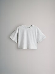 The Set Blue/Grey 4 Pack Heavy Weight Skater T-Shirts - Image 4 of 7