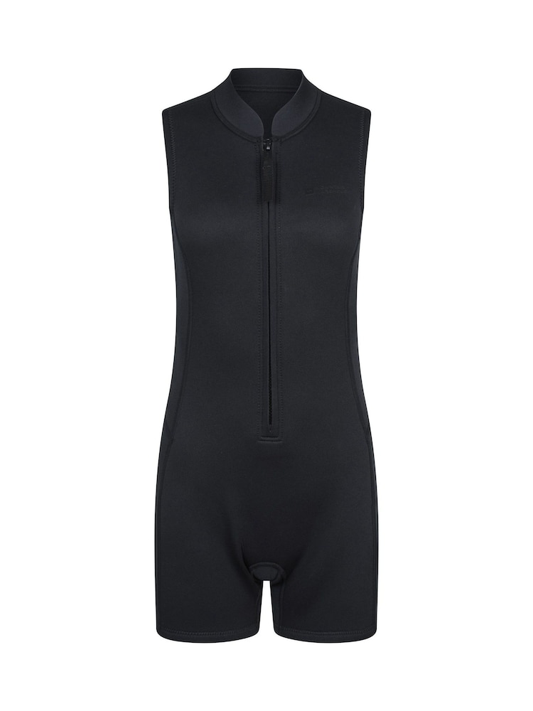 Mountain Warehouse Black Sleeveless Shorty Womens 2mm Wetsuit - Image 1 of 6