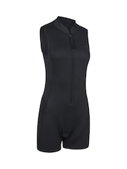 Mountain Warehouse Black Sleeveless Shorty Womens 2mm Wetsuit - Image 2 of 6