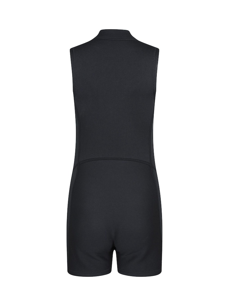 Mountain Warehouse Black Sleeveless Shorty Womens 2mm Wetsuit - Image 3 of 6