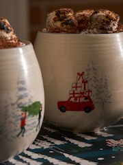 Sophie Allport Natural Home for Christmas Stoneware Mug - Image 2 of 4
