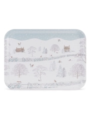 Sophie Allport Off White Snowy Cottage Serving Tray - Image 3 of 3