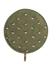 Sophie Allport Forest Green Robin Circular Hob Cover - Image 2 of 2