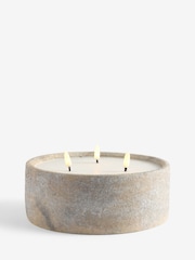 Cream Lydford 3 Wick LED Candle - Image 4 of 4