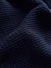 Mornarsko modra - Knitted Polo Shirt (3-16yrs) - Slika 4 iz 4