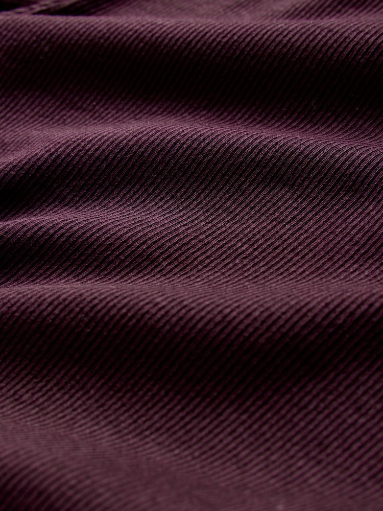 The Set Navy/Berry/Pink/Stripe 4 Pack Ribbed Roll Neck Long Sleeve T-Shirts - Image 7 of 7