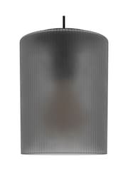 Eglo Black Colomera Steel and Glass Modern Minimalist Pendant - Image 4 of 6