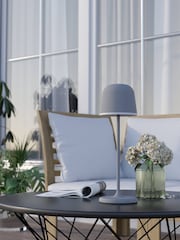 Eglo Grey Mannera Cordless Indoor and Outdoor Table Lamp - Image 2 of 6