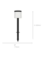 Eglo Black Solar LED Pantete With Sensor - Image 4 of 5