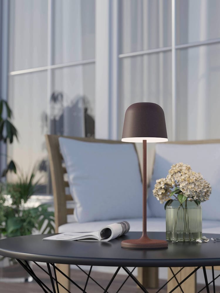 Eglo Mannera Steel Touch Dimmer Table Lamp - Bild 1 von 6
