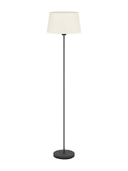 Eglo Black Febres Fabric and Steel Traditional Floor Lamp - Image 3 of 6