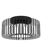 Eglo Black Ginestrone-Z Steel RGB Ceiling Light - Image 4 of 7