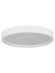 Eglo White Idun-E Basic Plastic Ceiling Light - Image 2 of 3