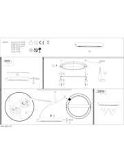Základní plastové stropní svítidlo Eglo Idun-E - Obrázek 5 z 5