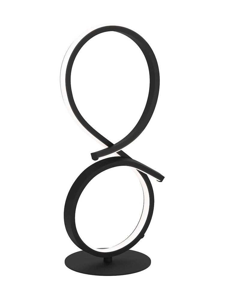 Eglo Black Serpins Aluminium & Steel Modern Table Lamp - Image 3 of 6