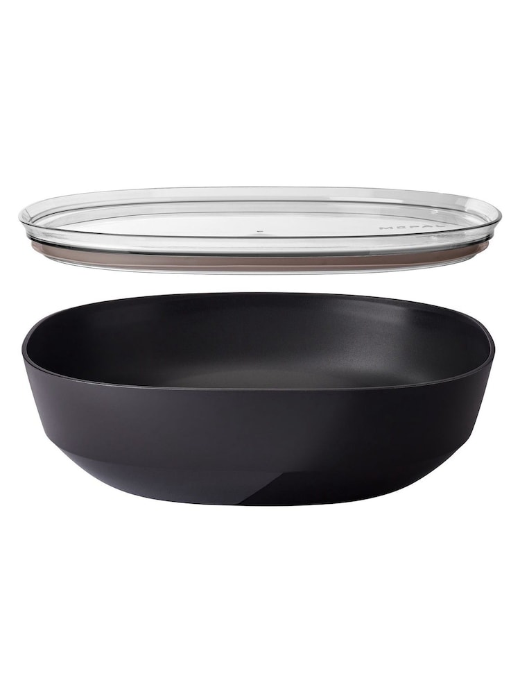 Mepal Nordic Black Silueta Glass-Filled PP Serving Bowl With lid - Image 2 of 2