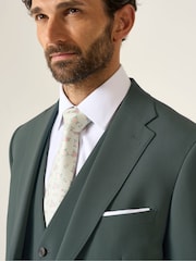 Skopes Green Tailored Tailored Fit Beckett Suit Jacket - Image 6 of 8