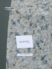 Skopes Green Tailored Tailored Fit Beckett Suit Jacket - Image 8 of 8
