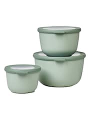 Mepal Nordic Sage Cirqula Round 3 Piece Food Storage Set - Image 1 of 2