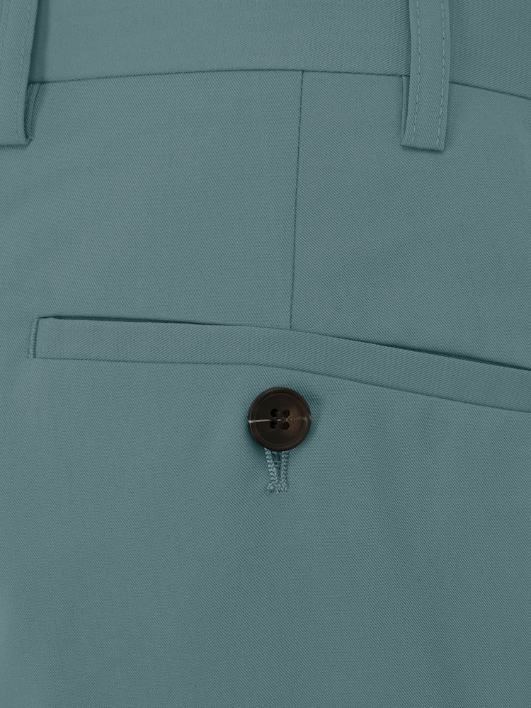 Skopes Green Tapered Fit Beckett Suit Trousers - Image 4 of 4